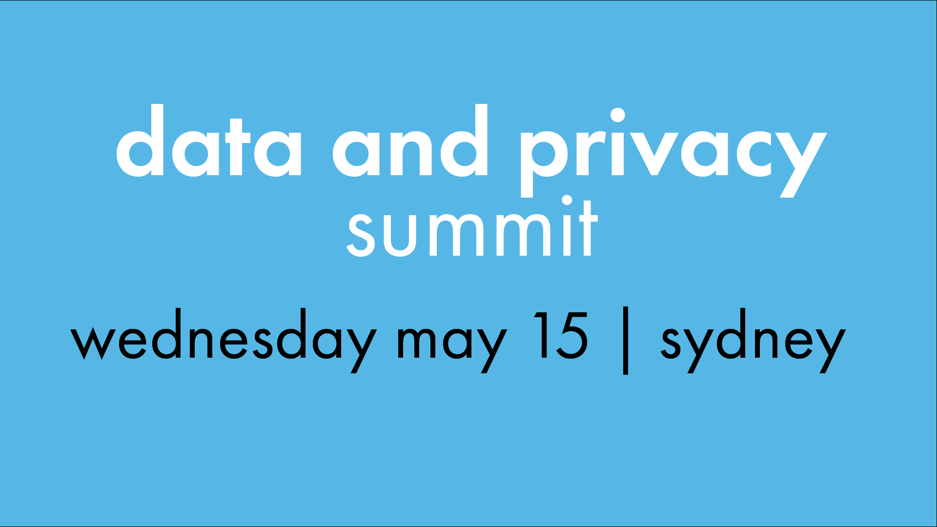 data summit