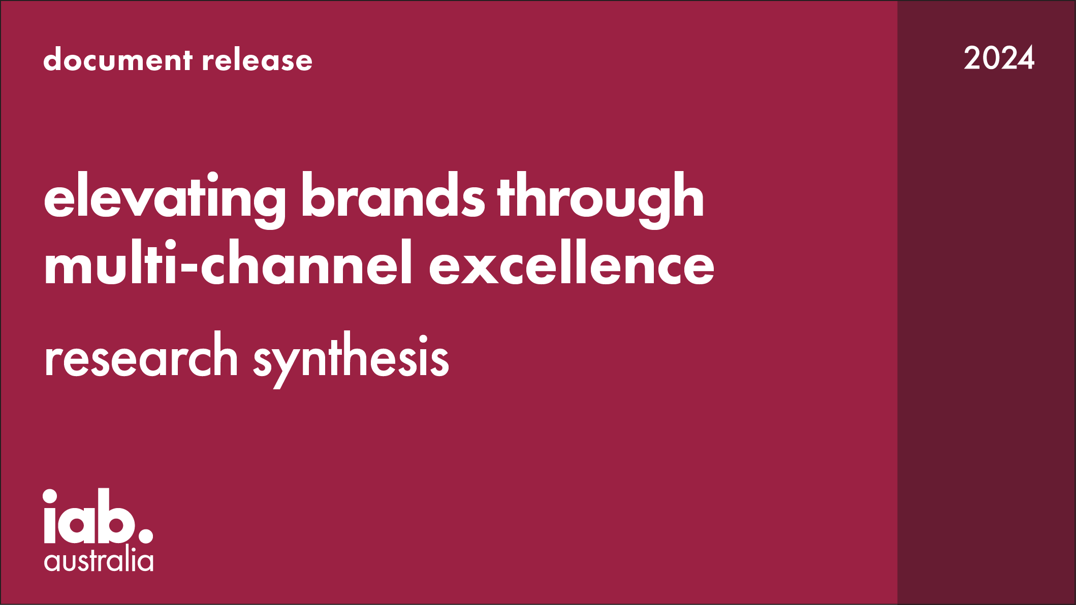 multi-channel excellence